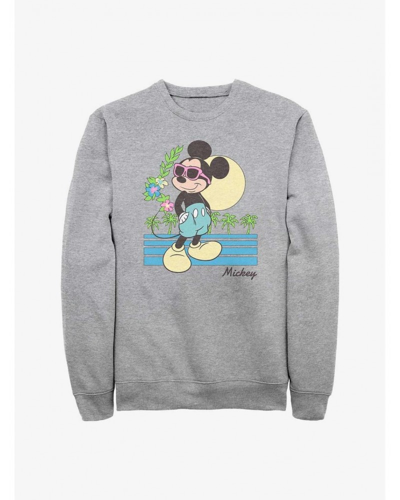 Disney Mickey Mouse Beach Sweatshirt $14.02 Sweatshirts