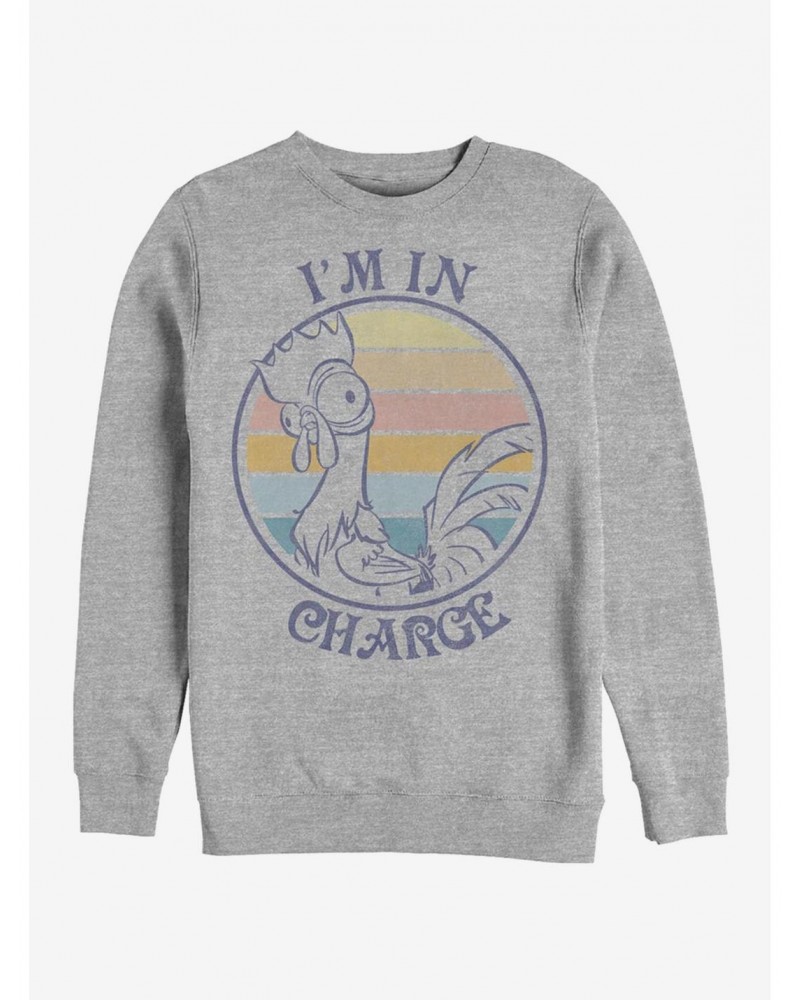 Disney Moana Sunset Hei Hei Crew Sweatshirt $15.87 Sweatshirts