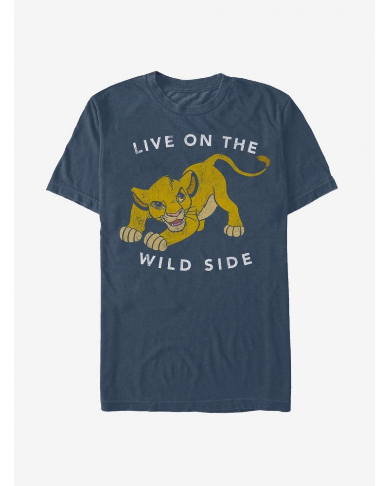 Lion King Simba Live on the Wild Side T-Shirt $10.76 T-Shirts