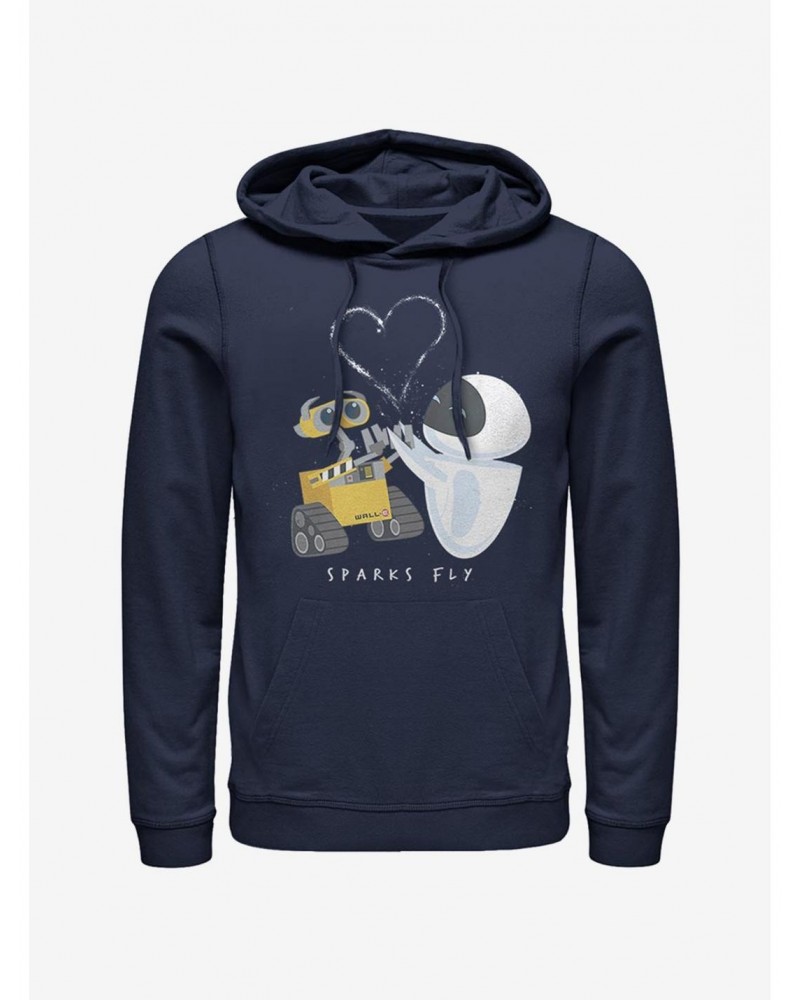 Disney Pixar Wall-E Sparks Fly Hoodie $13.92 Hoodies