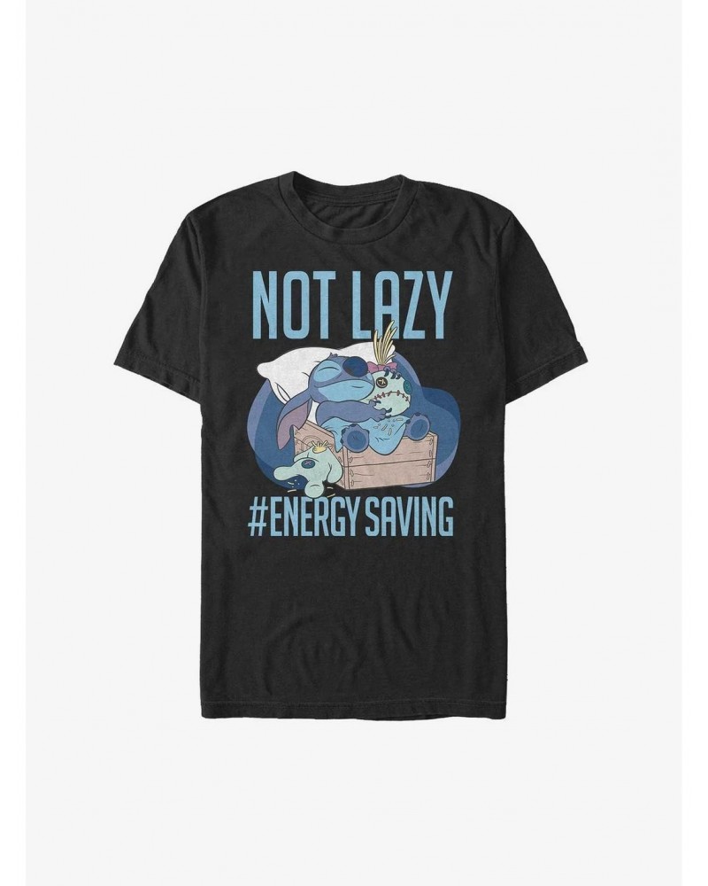 Disney Lilo & Stitch Lazy Energy Extra Soft T-Shirt $13.75 T-Shirts