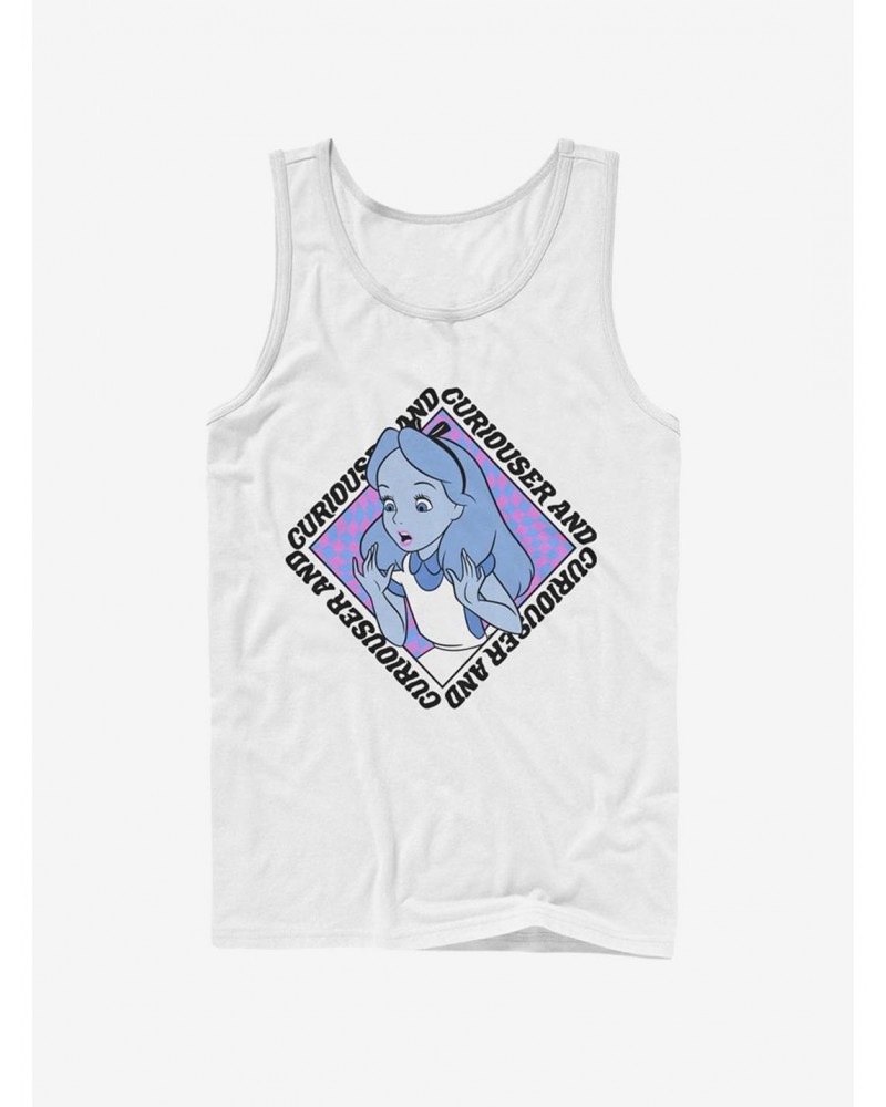 Disney Alice In Wonderland Alice Face Tank $8.22 Tanks