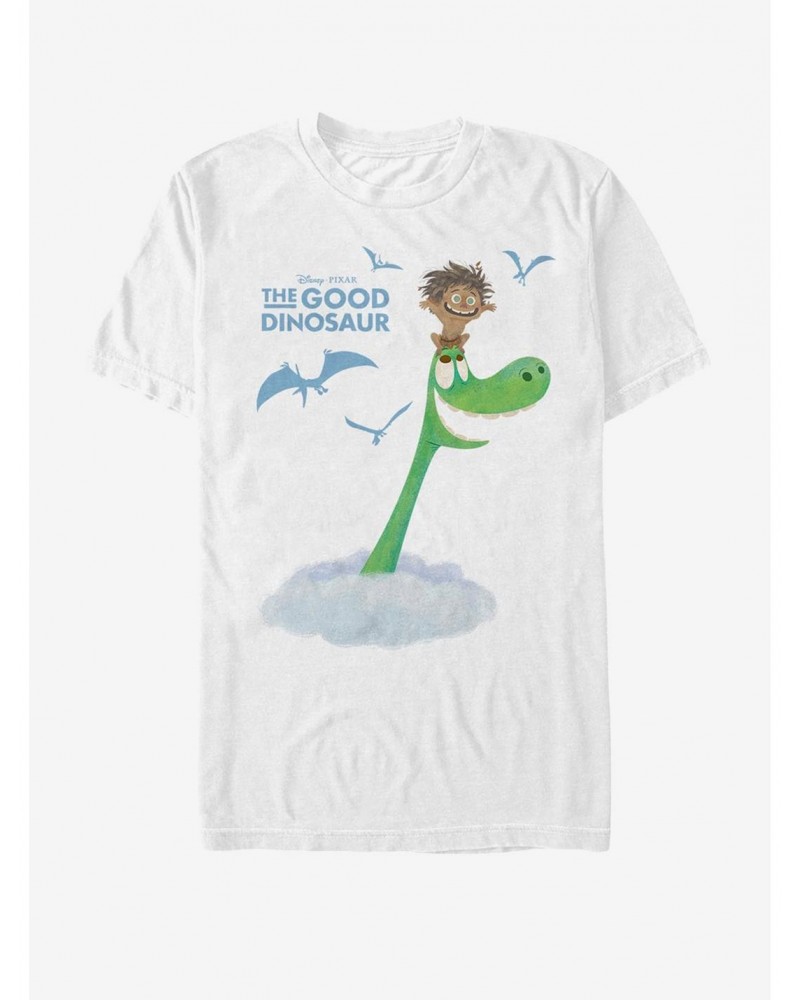 Disney Pixar The Good Dinosaur Arlo and Spot Clouds T-Shirt $10.04 T-Shirts