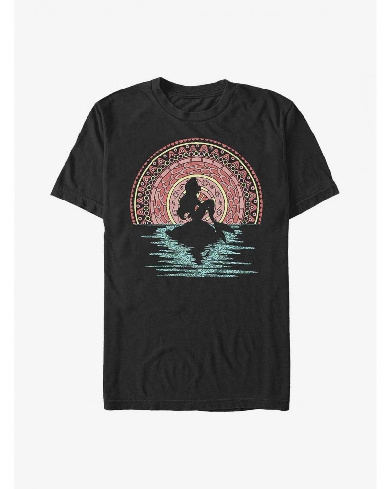 Disney The Little Mermaid Henna Sunset Ariel T-Shirt $7.65 T-Shirts