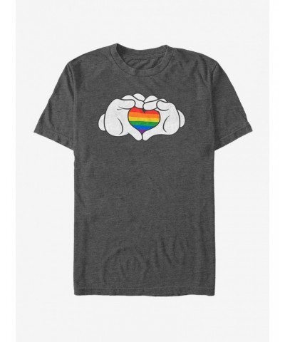 Disney Mickey Mouse Rainbow Love T-Shirt $9.56 T-Shirts
