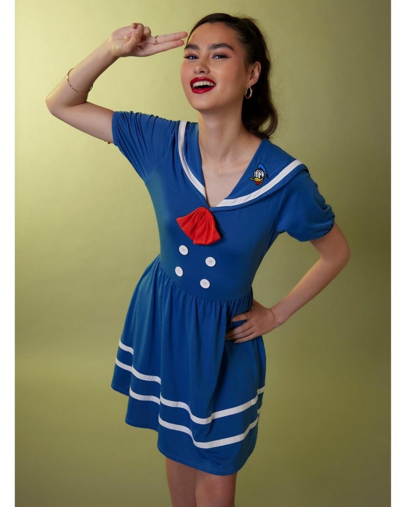 Her Universe Disney Donald Duck Sailor Dress $23.95 Dresses