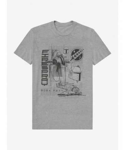 Star Wars The Book Of Boba Fett Firespray T-Shirt $2.82 T-Shirts