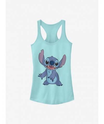 Disney Lilo & Stitch Basic Stitch Girls Tank $7.72 Tanks