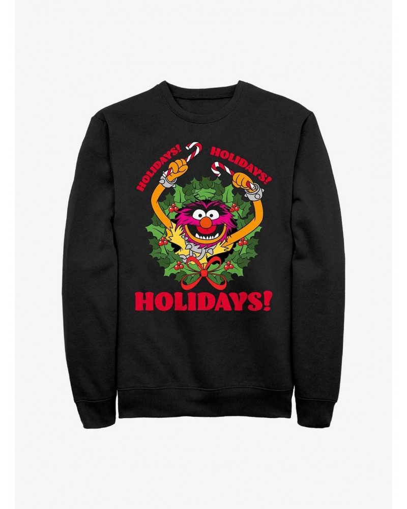 Disney The Muppets Animal Holiday Sweatshirt $18.08 Sweatshirts