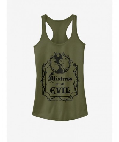 Disney Villains Mistress Of All Evil Girls Tank $9.96 Tanks