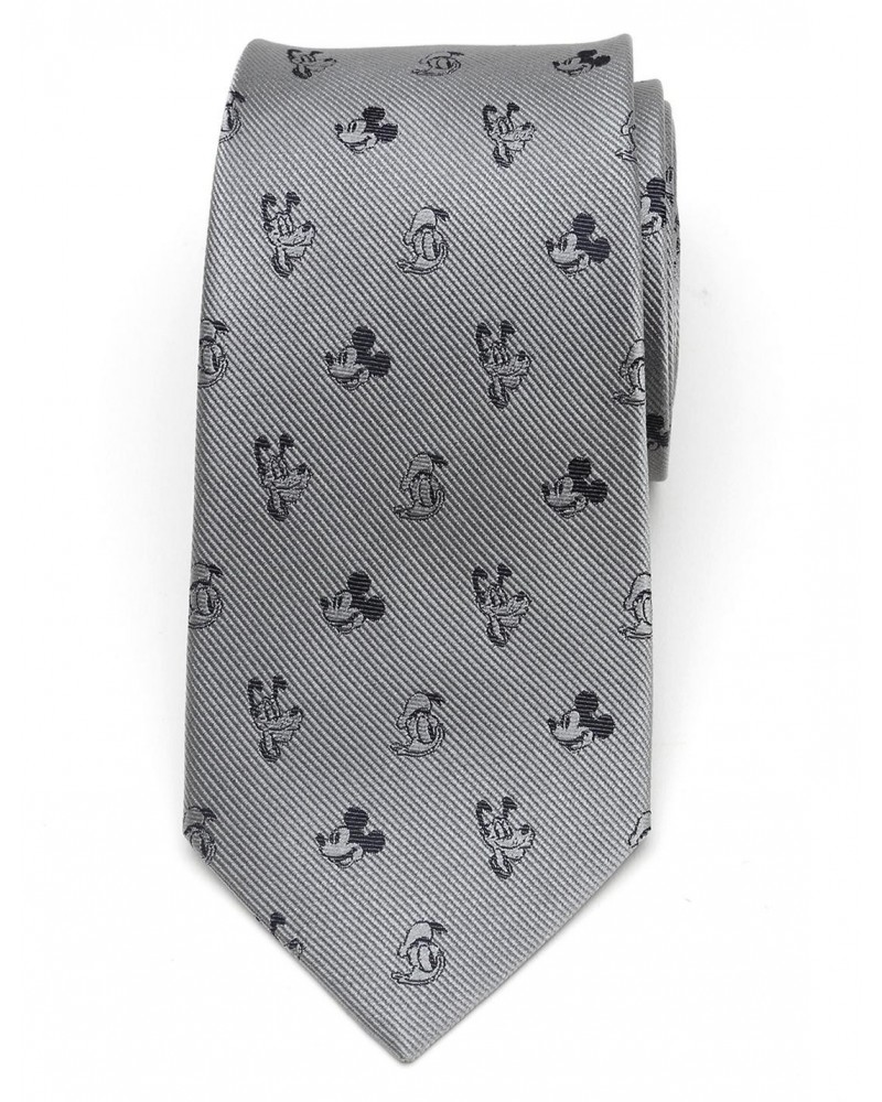 Disney Mickey and Friends Gray Tie $21.73 Ties