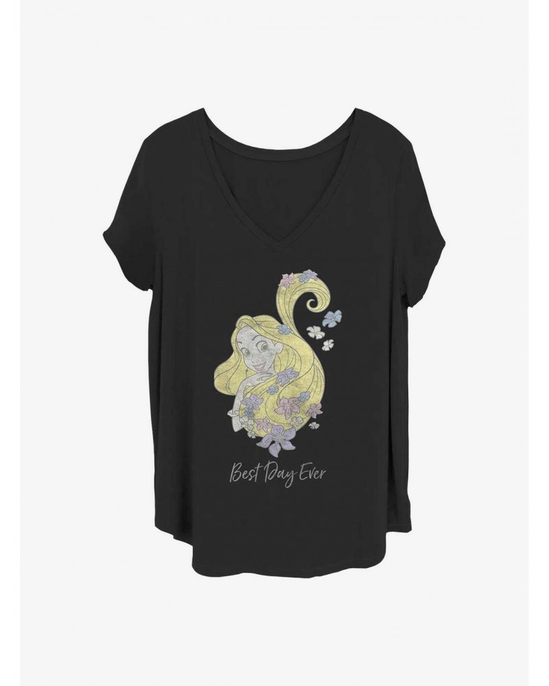 Disney Tangled Best Day Ever Girls T-Shirt Plus Size $14.45 T-Shirts