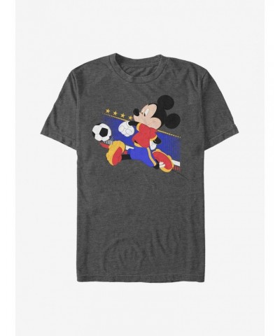 Disney Mickey Mouse Spain Kick T-Shirt $10.76 T-Shirts