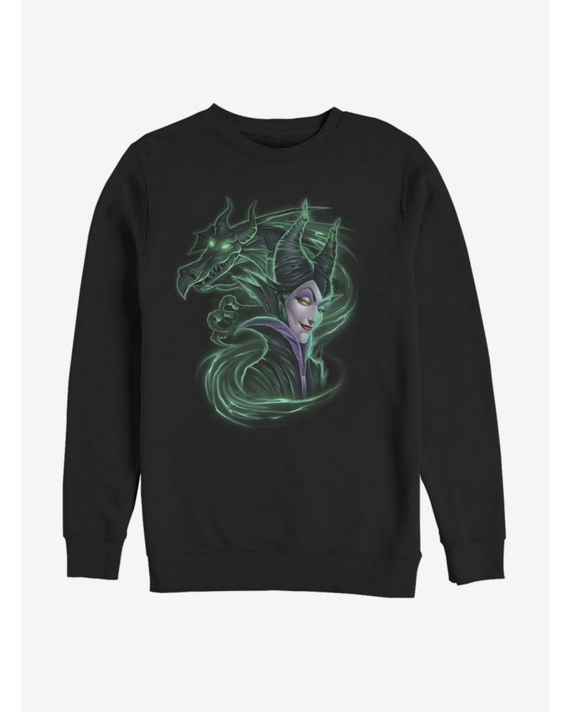 Disney Villains Maleficent Dark Magic Sweatshirt $18.45 Sweatshirts