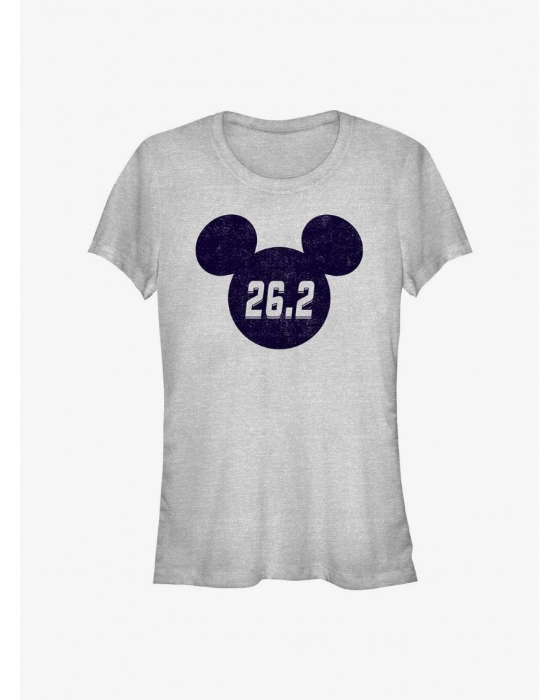 Disney Mickey Mouse 26.2 Marathon Ears Girls T-Shirt $11.70 T-Shirts