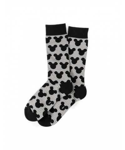 Disney Mickey Mouse Silhouette Stripe Socks $7.36 Socks