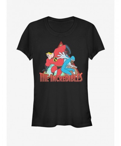 Disney Pixar The Incredibles Dynamic Duo Girls T-Shirt $9.96 T-Shirts