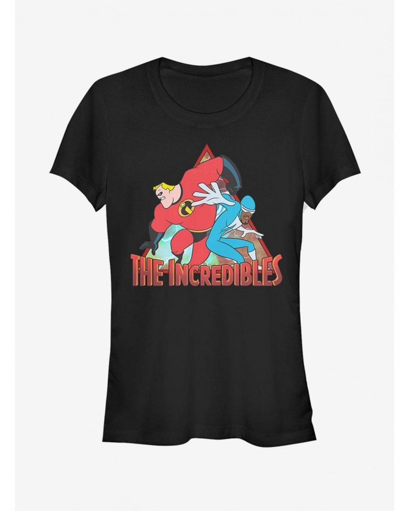 Disney Pixar The Incredibles Dynamic Duo Girls T-Shirt $9.96 T-Shirts