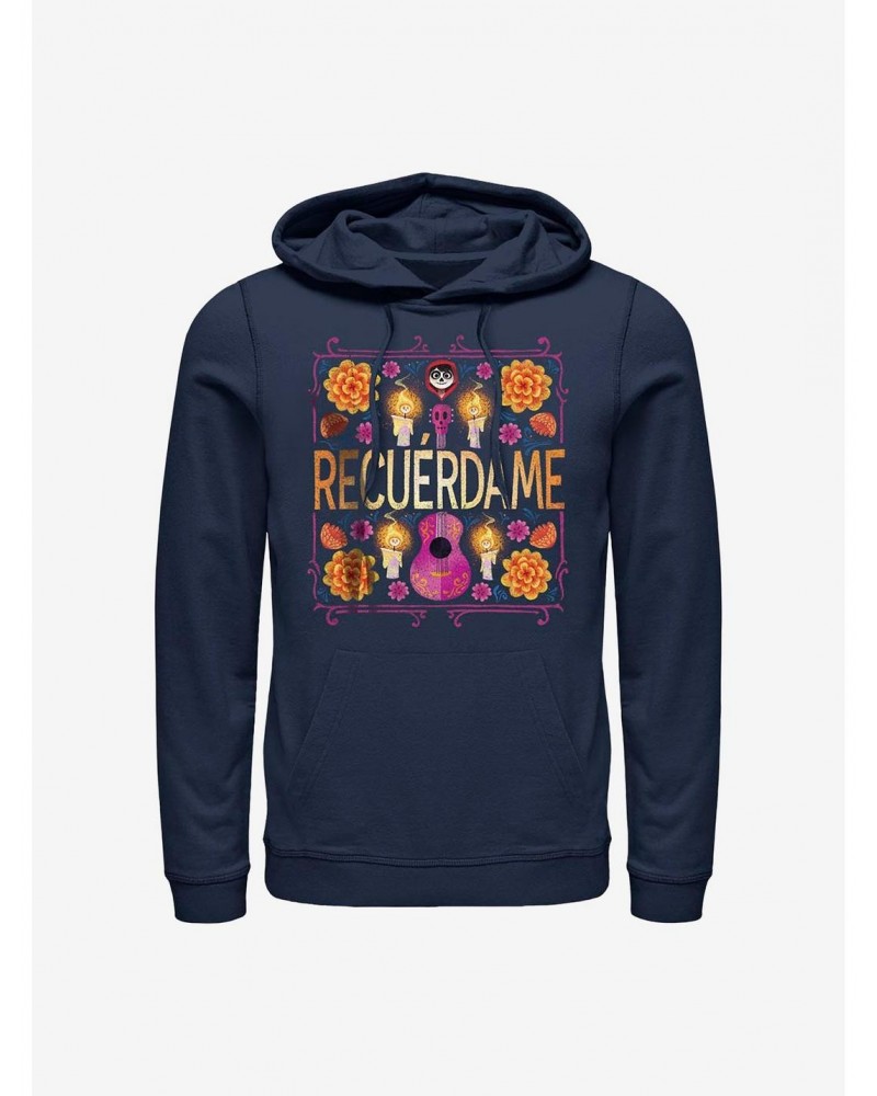 Disney Pixar Coco Recuerdame Hoodie $13.47 Hoodies