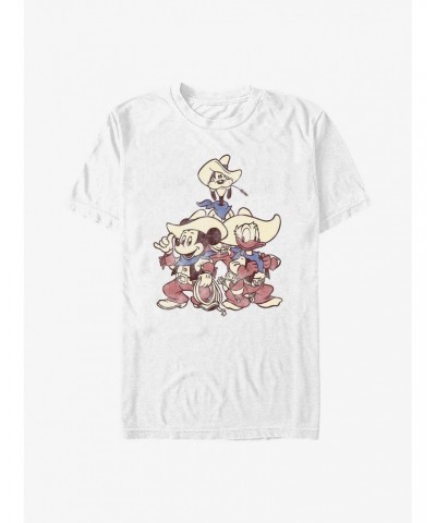 Disney Mickey Mouse Vintage Cowboys Mickey, Goofy, & Donald T-Shirt $9.80 T-Shirts
