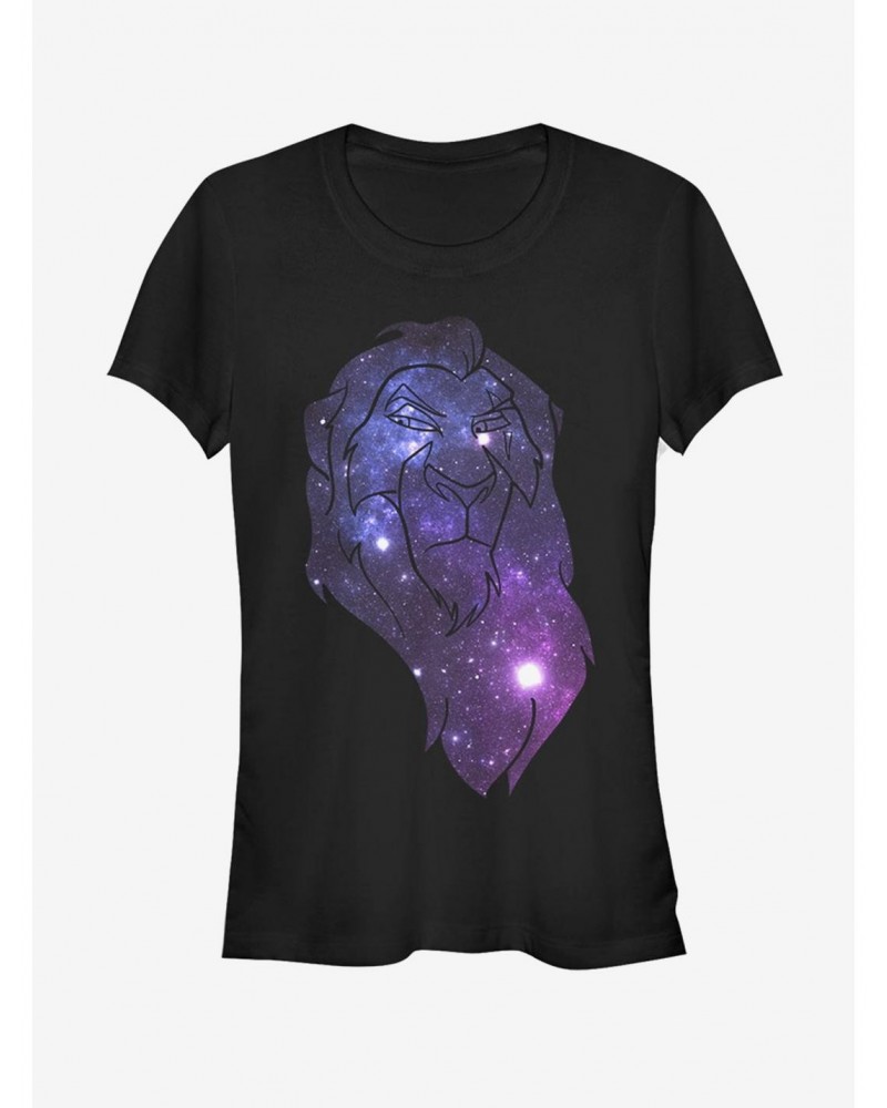 Disney The Lion King Celestial Scar Girls T-Shirt $7.97 T-Shirts