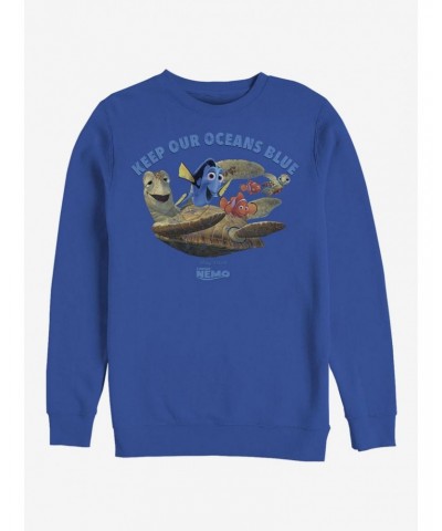 Disney Pixar Finding Nemo Nemo Ocean Crew Sweatshirt $14.39 Sweatshirts