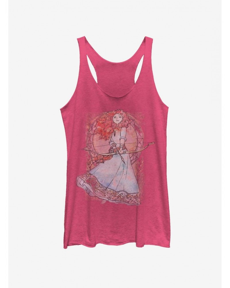 Disney Pixar Brave Watercolor Brave Girls Tank $11.66 Tanks