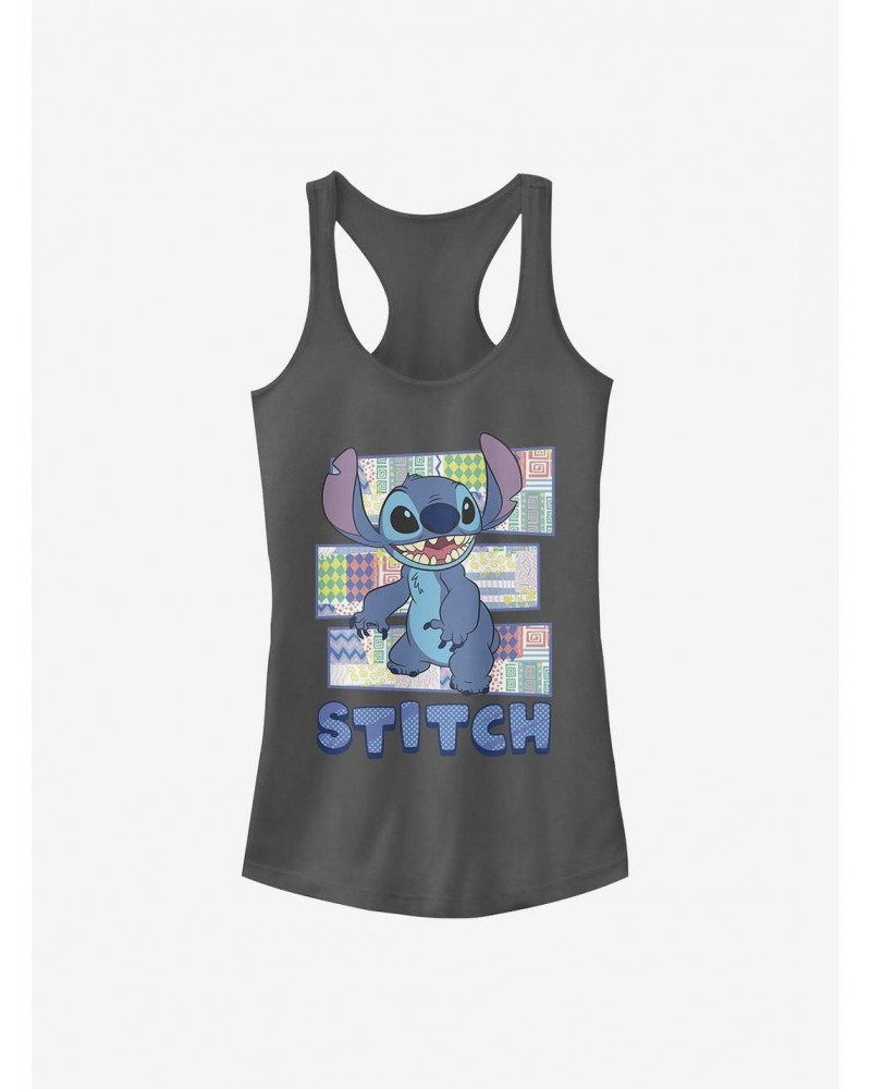 Disney Lilo & Stitch Character Shirt With Pattern Girls Tank $10.21 Tanks