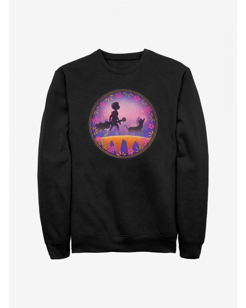 Disney Pixar Coco Bridge Into The Land Of The Dead Crew Sweatshirt $11.07 Sweatshirts