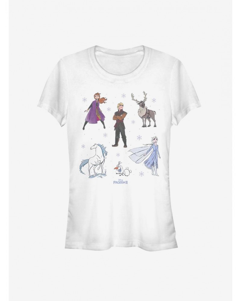 Frozen 2 Frozen Doodles Girls T-Shirt $8.22 T-Shirts