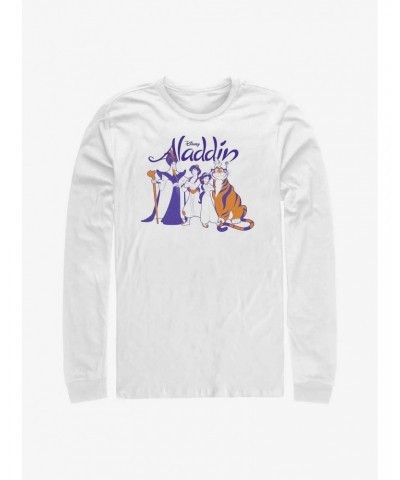Disney Aladdin Group Shot Long-Sleeve T-Shirt $9.87 T-Shirts