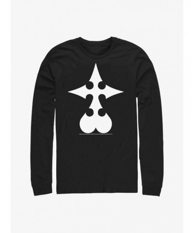 Disney Kingdom Hearts Nobody Symbol Long-Sleeve T-Shirt $11.84 T-Shirts
