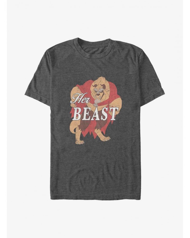 Disney Beauty and the Beast Her Beast Big & Tall T-Shirt $9.57 T-Shirts