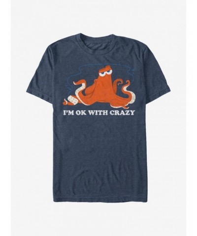 Disney Pixar Finding Dory Hank Ok Crazy T-Shirt $10.28 T-Shirts