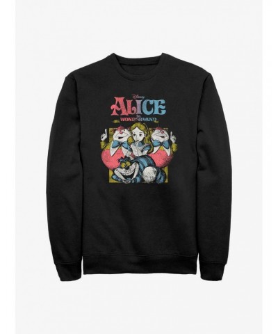 Disney Alice in Wonderland Vintage Alice Sweatshirt $15.50 Sweatshirts