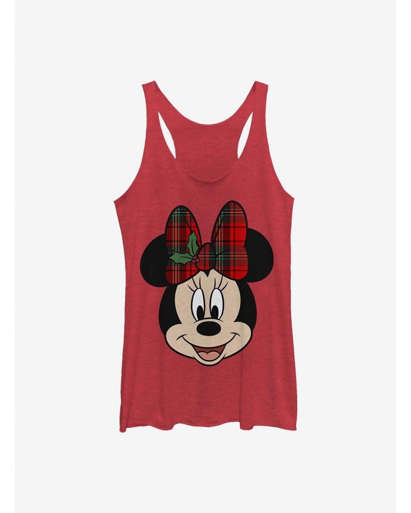 Disney Minnie Mouse Big Minnie Holiday Girls Tank $9.84 Tanks