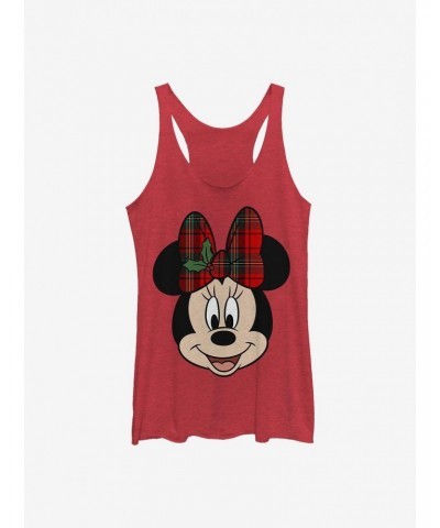 Disney Minnie Mouse Big Minnie Holiday Girls Tank $9.84 Tanks