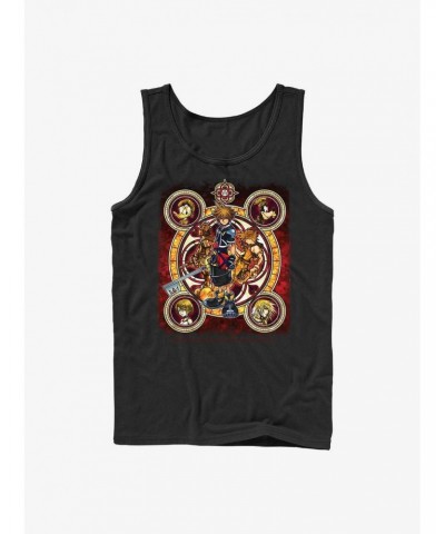 Disney Kingdom Hearts Group Circle Kingdom Tank $11.70 Tanks