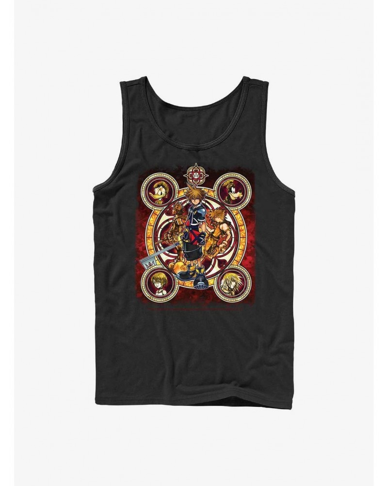 Disney Kingdom Hearts Group Circle Kingdom Tank $11.70 Tanks