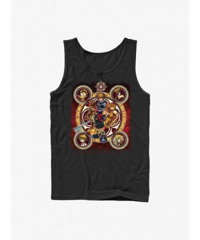 Disney Kingdom Hearts Group Circle Kingdom Tank $11.70 Tanks