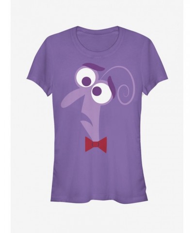 Disney Pixar Inside Out Fear Face Girls T-Shirt $9.46 T-Shirts