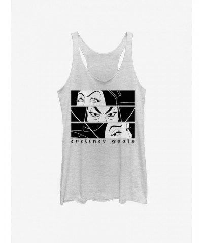 Disney Villains Villian Eyeliner Goals Girls Tank $11.66 Tanks