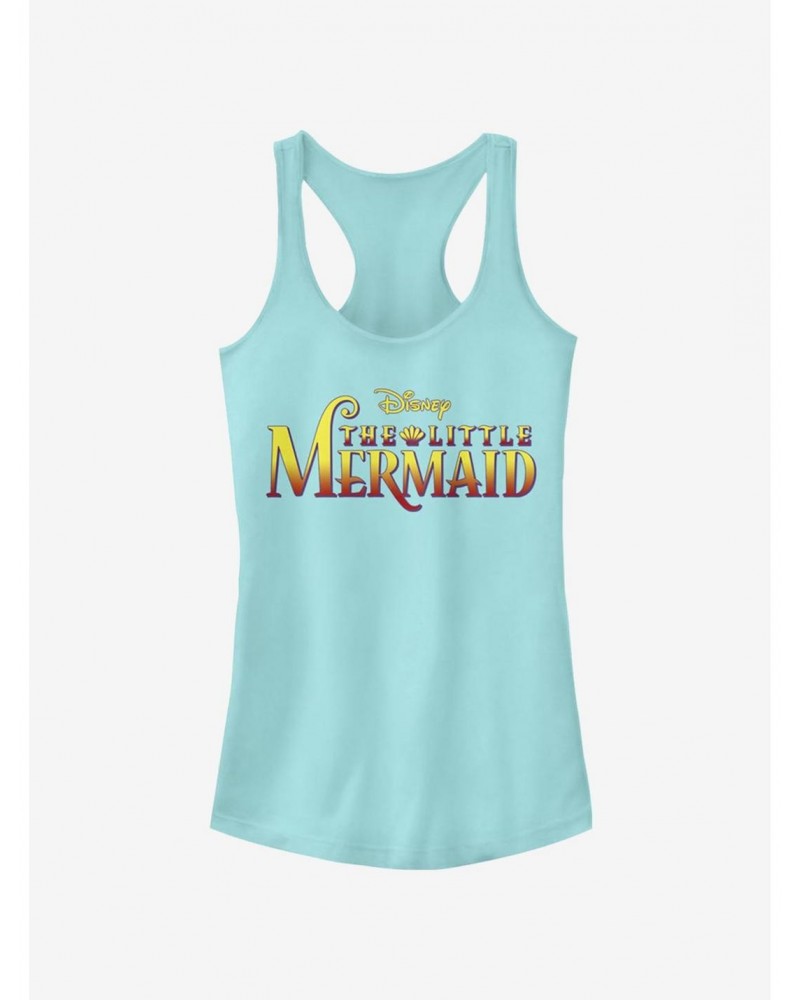 Disney The Little Mermaid Logo Girls Tank $9.71 Tanks