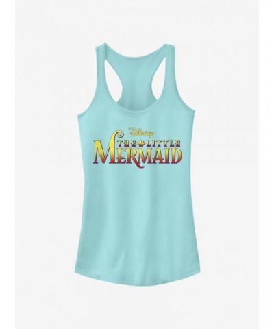 Disney The Little Mermaid Logo Girls Tank $9.71 Tanks