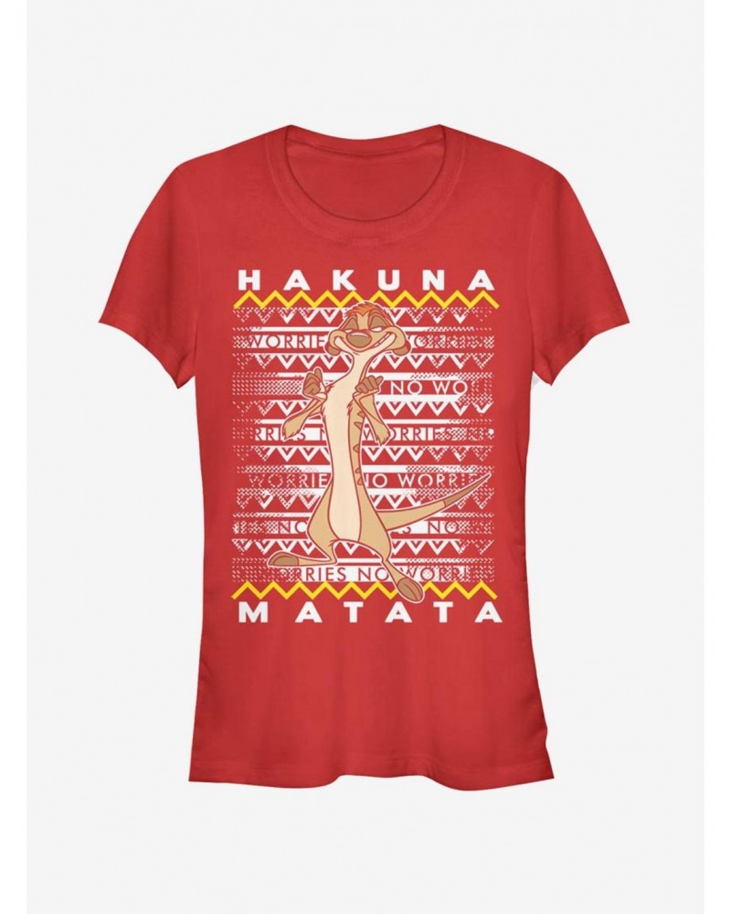 Disney The Lion King Hakuna Timon Girls T-Shirt $10.21 T-Shirts