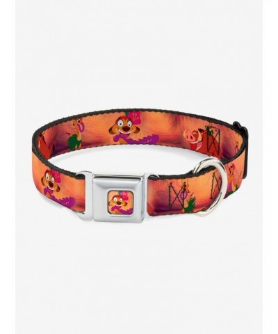 Disney The Lion King Timon Pumba The Hula Song Poses Seatbelt Buckle Dog Collar $7.72 Pet Collars