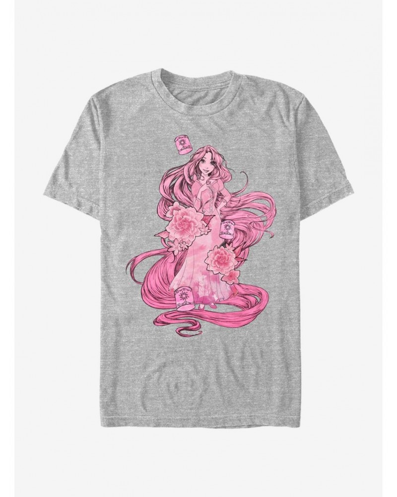 Disney Tangled Tonal Rapunzel T-Shirt $11.23 T-Shirts