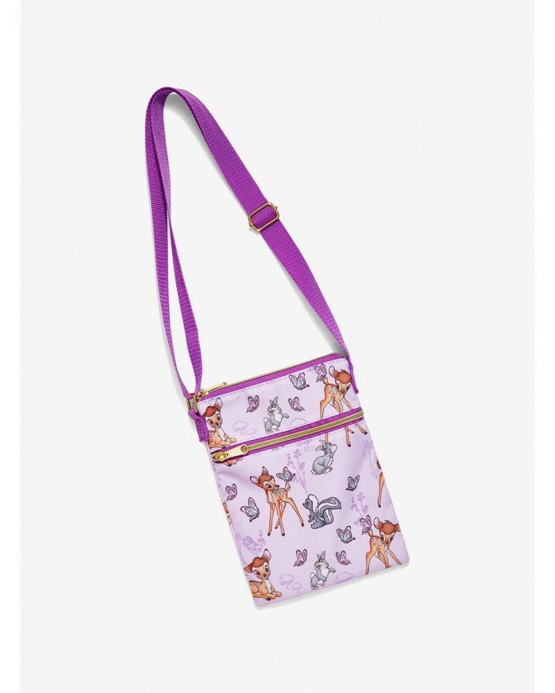 Loungefly Bambi Forest Friends Passport Crossbody Bag $5.37 Bags