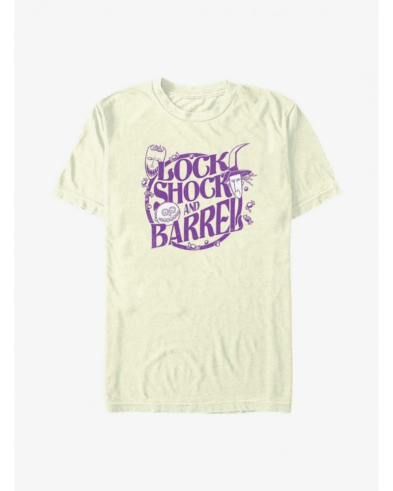 Disney The Nightmare Before Christmas Lock Shock and Barrel T-Shirt $7.41 T-Shirts