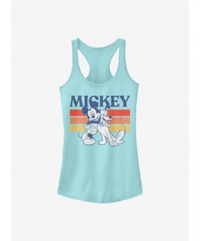 Disney Mickey Mouse Retro Squad Girls Tank $12.20 Tanks